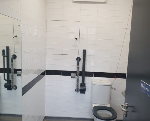 LOCROS Four Station Project toilets